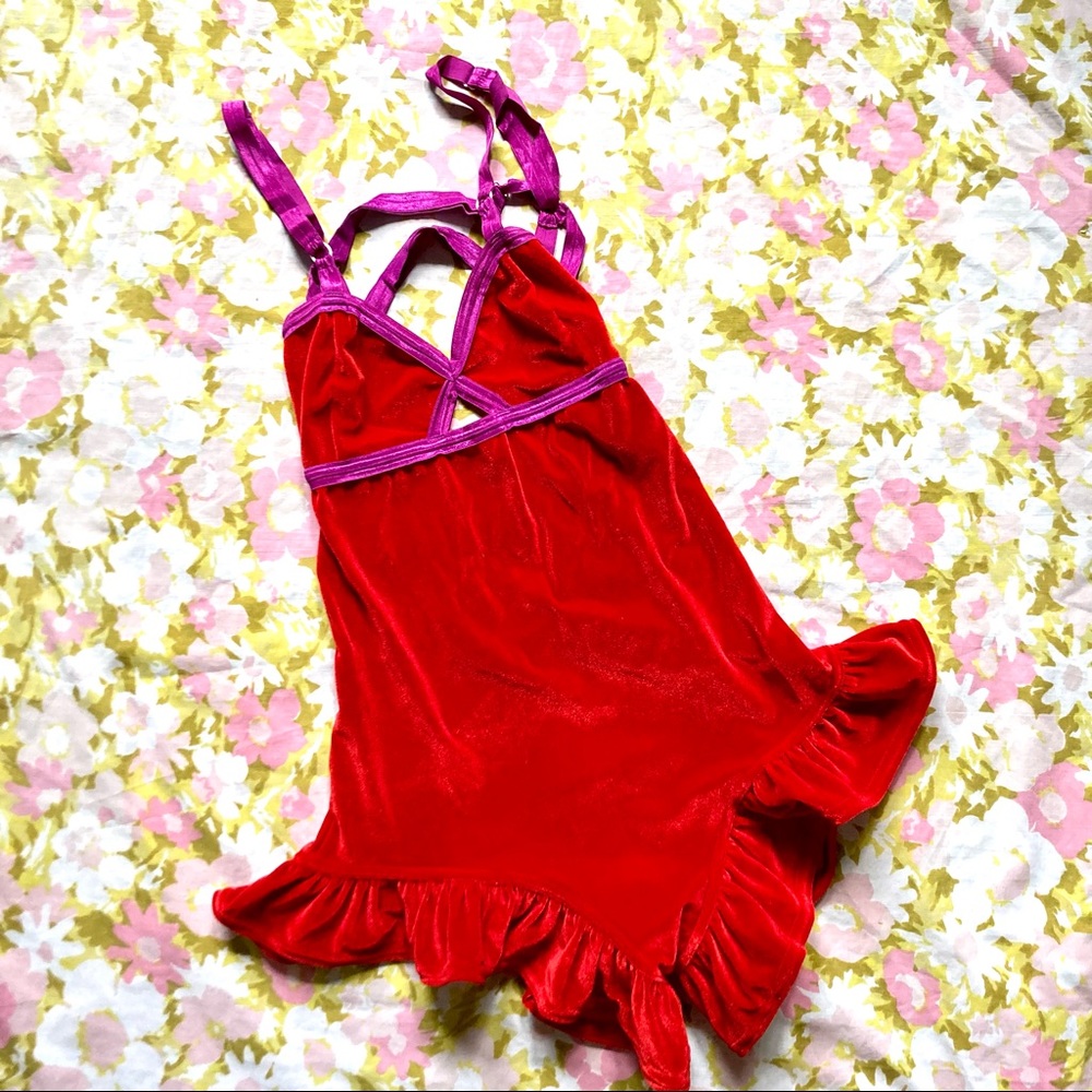 Solstice Intimates ruffle romper